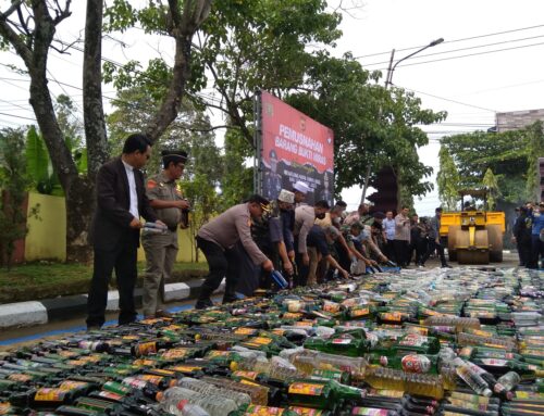 Pemerintah Menggandeng BKSG, Tokoh Masyarakat, dan Polri dalam Pemberantasan Miras di Polres Sukabumi